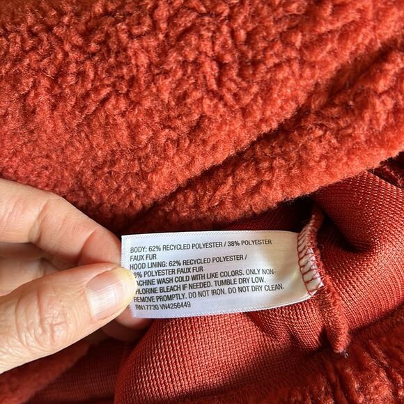 Target Men's Regular Fit Hooded Zip-Up Sweatshirt - Original Use Size XL Orange - Picture 10 of 10